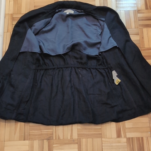 Vintage Armani jeans linen blend blazer jacket made in Italy size 6 - Picture 9 of 9